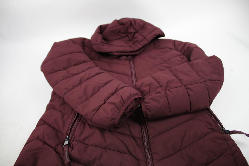 Lauren Ralph Lauren Puffer Jacket, Burgundy, Medium
