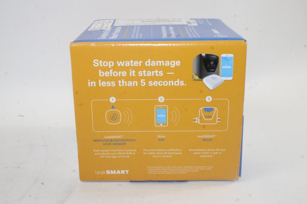 Leaksmart Water Leak Detection Starter Kit Property Room