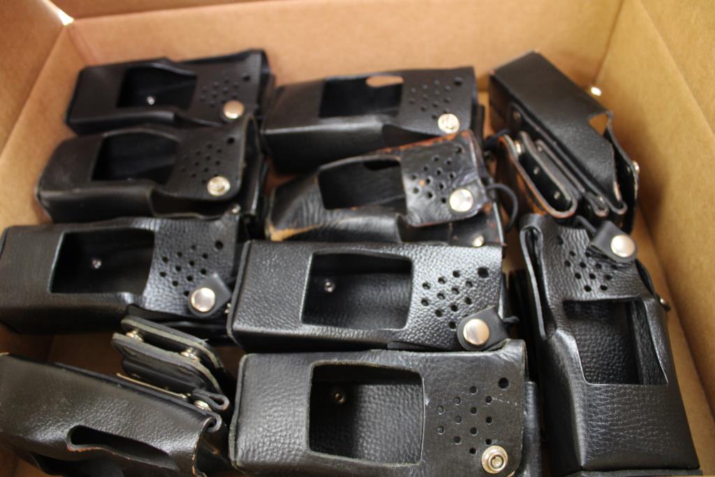Leather Radio Cases Bulk, 10 Pieces