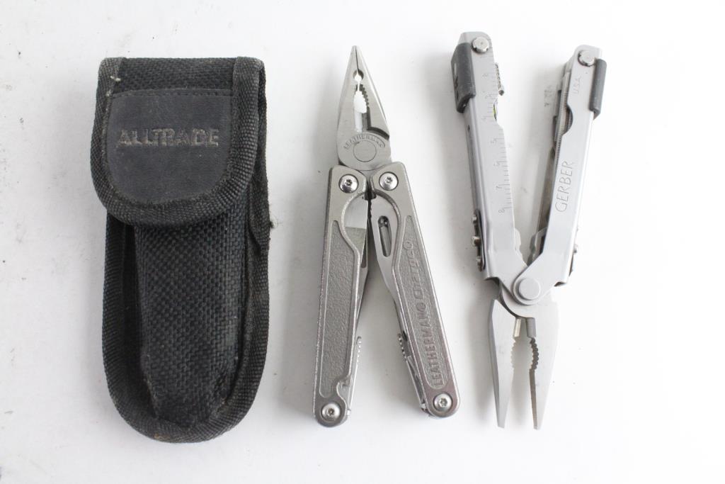 Leatherman And Gerber Multitools, 2 Pieces Property Room