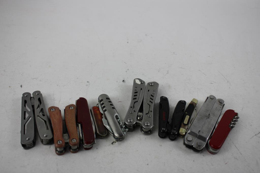 Leatherman, Coast, And Other Folding Blades/MultiTools, 10 Pieces