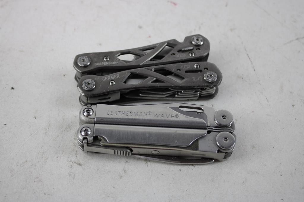 Leatherman Wave, Gerber Suspension Multi-Tools, 2 Pieces