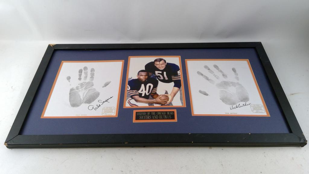 Legends Of The Chicago Bears Sayers And Butkus B