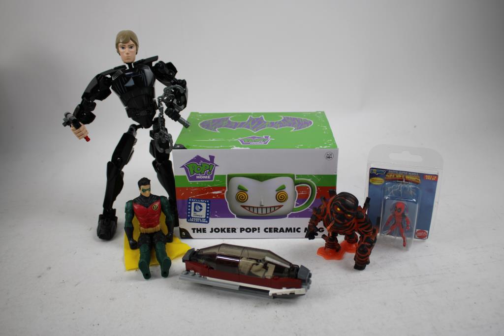 Legion Of Collectors Funko Box - Joker Mug, Action Figures, Legos, And More