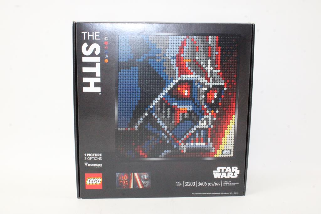 Lego Art Star Wars The Sith Canvas Art Set Building Kit For Adults ...