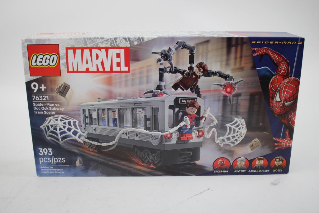 Lego Marvel Spider-Man Vs. Doc Ock Subway Train Scene