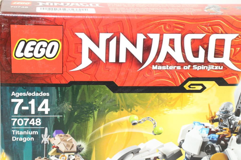 Lego - Ninjago, Masters Of Spinnjitzu - Titanium Dragon 70748 ...