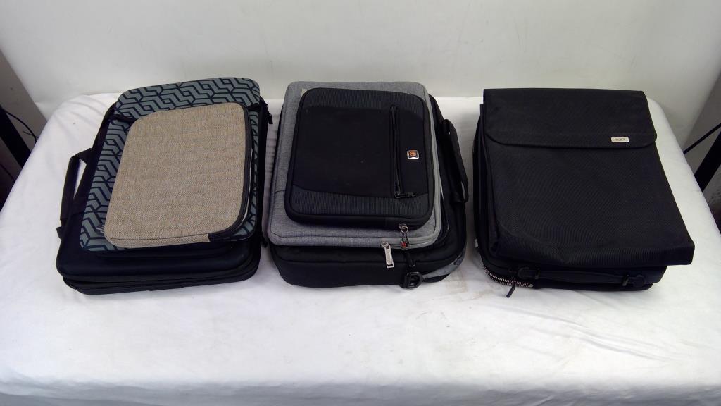 Lenovo, Swiss Gear, Mosiso, And More Laptop Cases/Bags, 10 Pieces