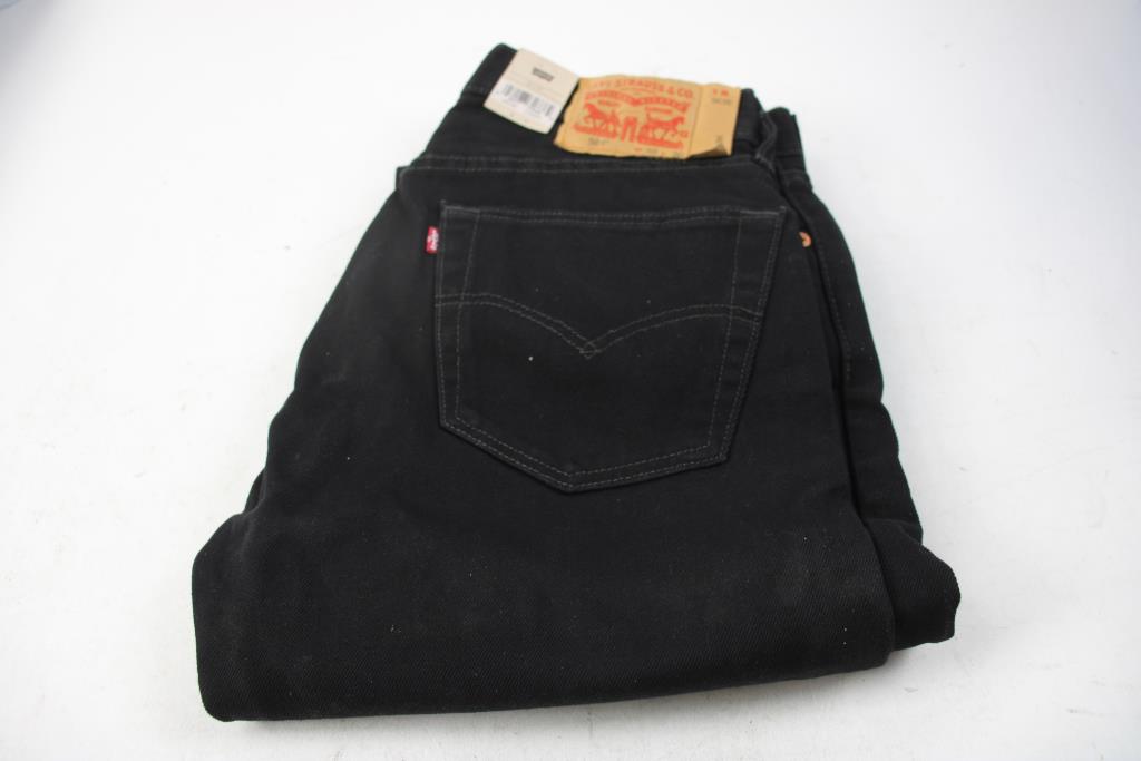 Levi's 501 Original Jeans, Black, Size W32 X L30