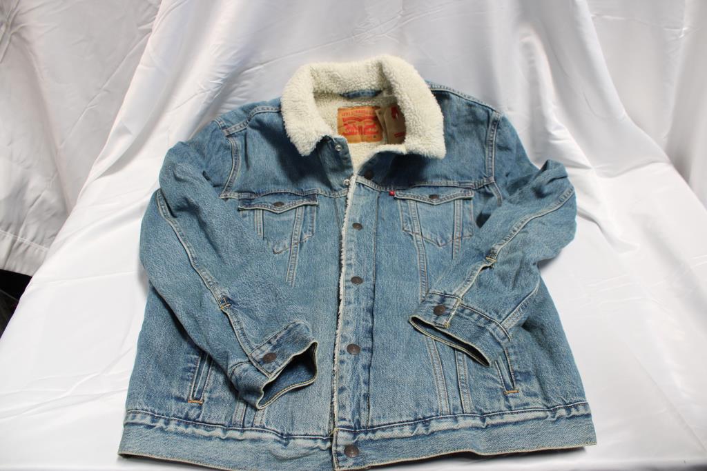 Levi's Denim Men's Jacket, Size XL