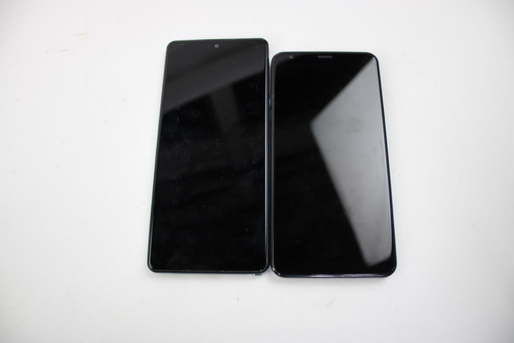 LG Cell Phone Lot, 2 Pieces, Sold For Parts