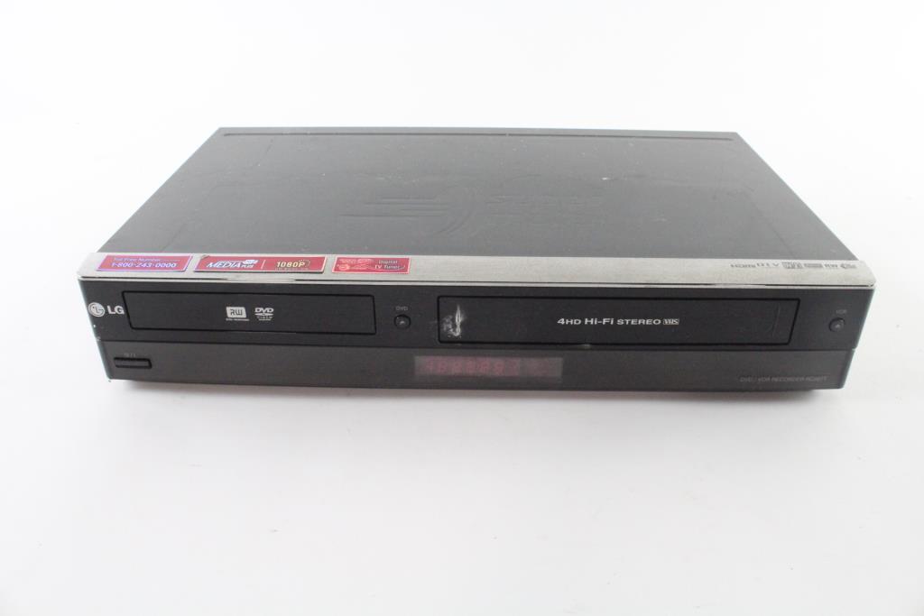 LG DVD/VCR Combo Property Room