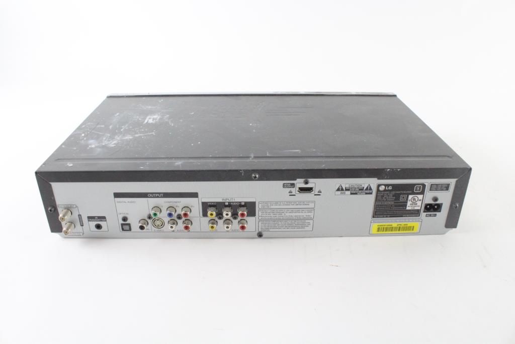 LG DVD/VCR Combo Property Room