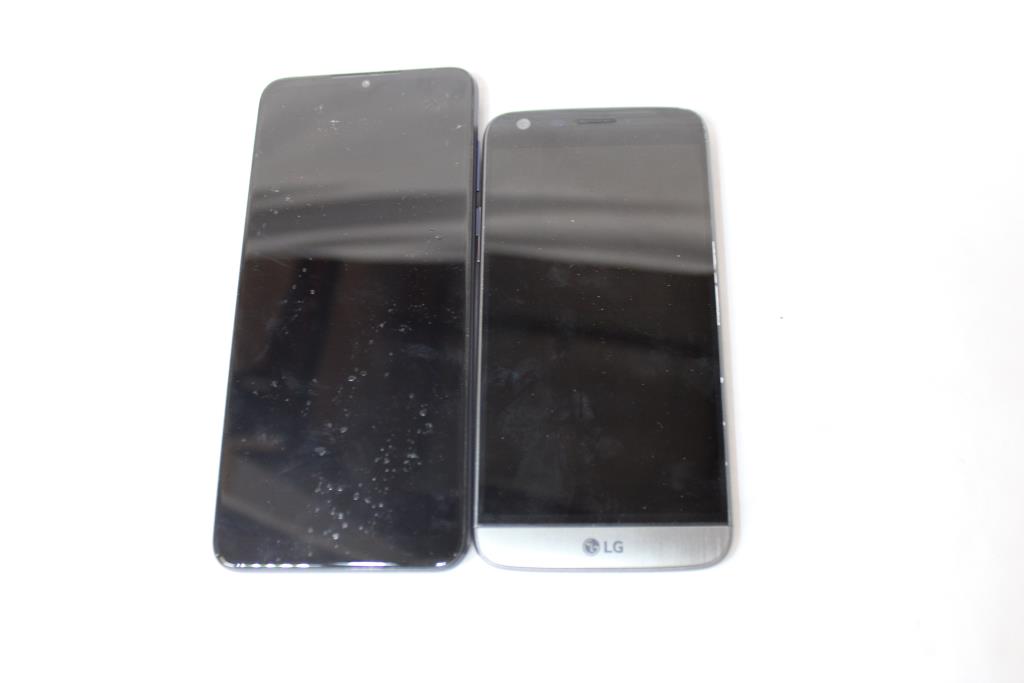 LG, Motorola Cell Phone Lot, 2 Pieces, Sold For Parts