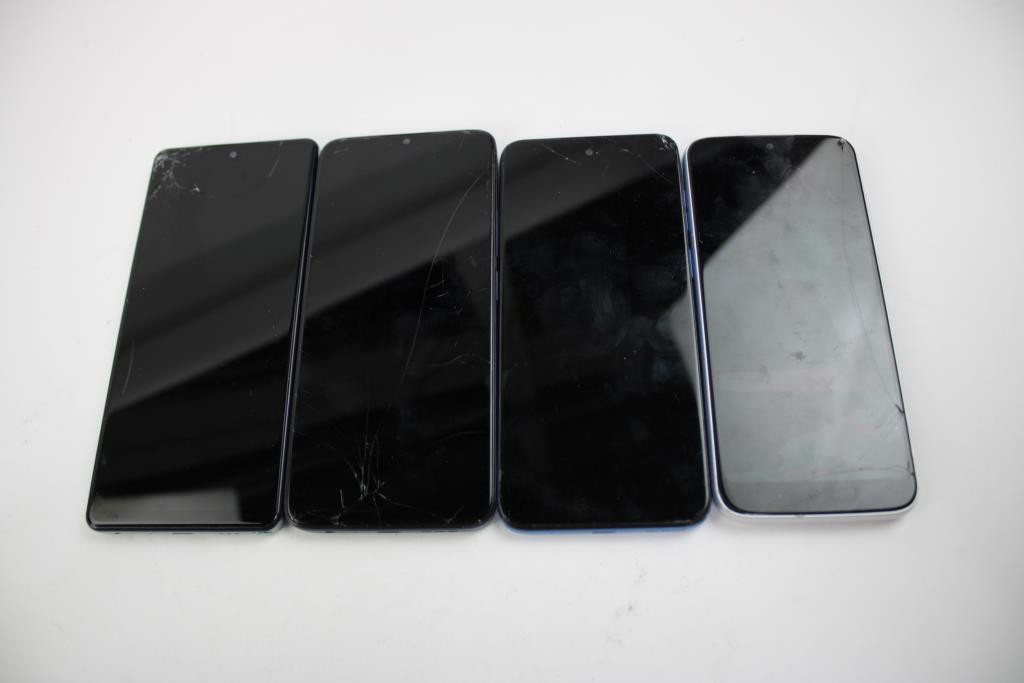 LG, TCL, Motorola, Sense Cell Phone Lot, 4 Pieces, Sold For Parts
