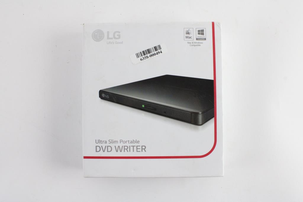 LG Ultra Slim Portable DVD Writer Property Room