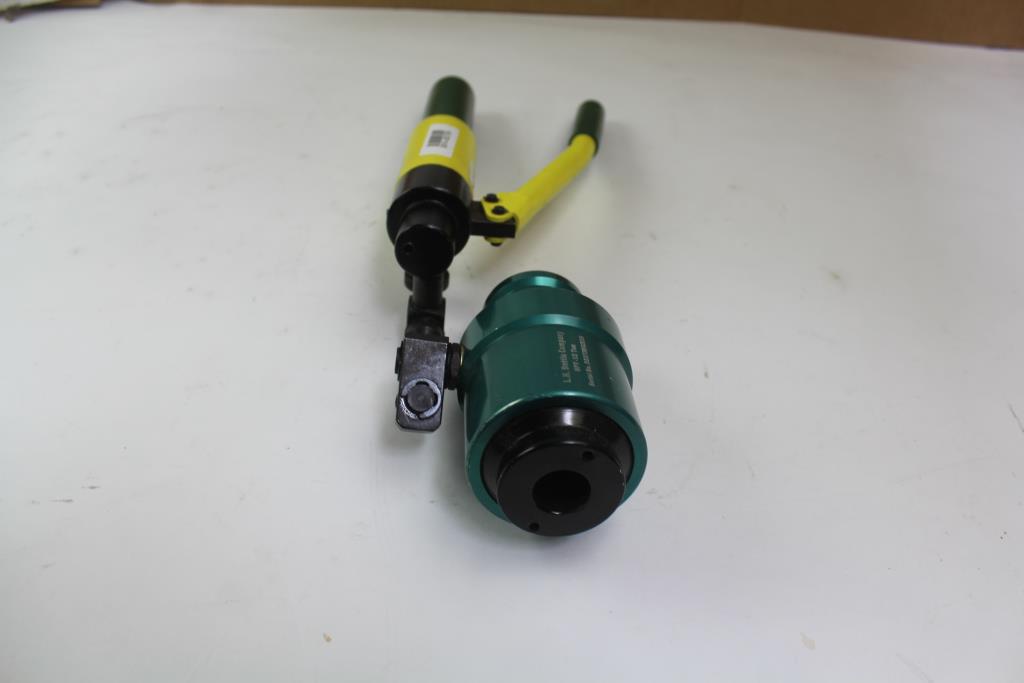 L.H. Dottie Company HPT12 TON Hydraulic Punch Property Room