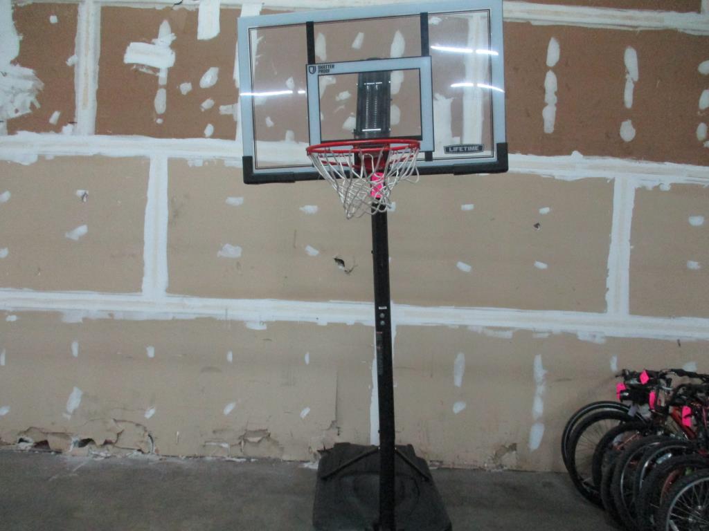 Life Time Basketball Goal Property Room