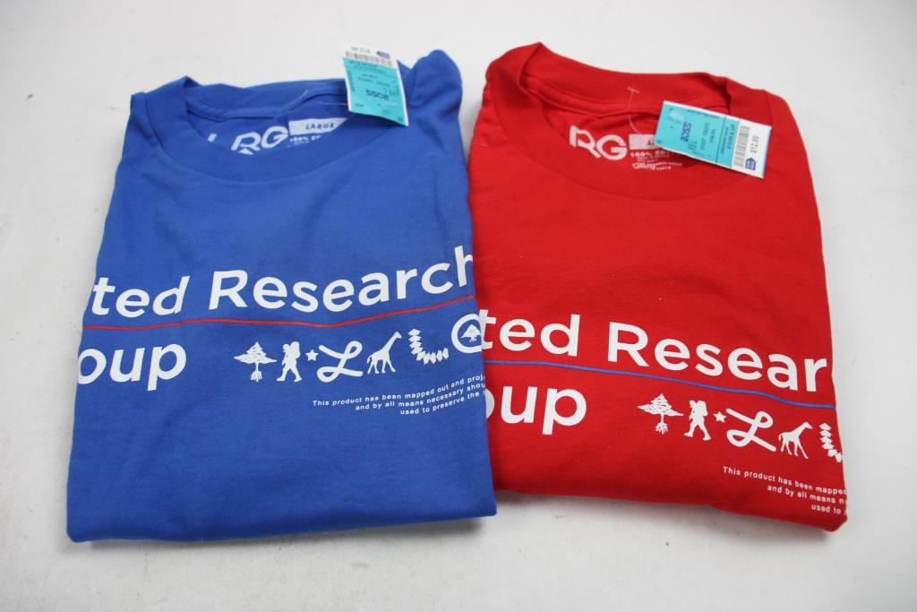 Lifted Research Group Men's Large T-Shirts, 4 Pieces