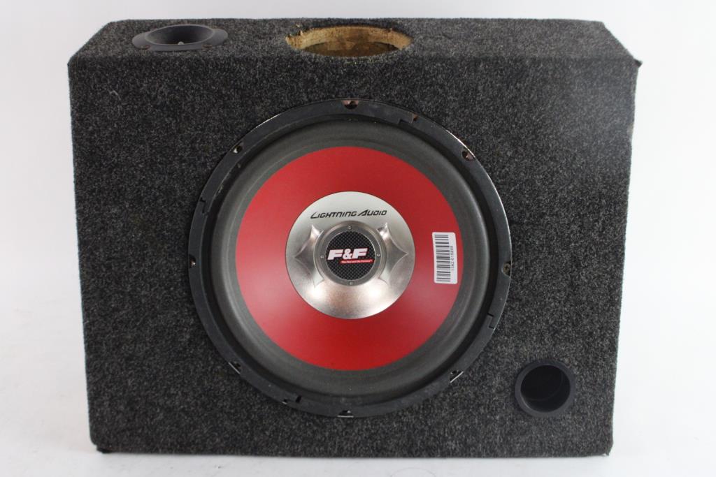 Lightning Audio Subwoofer Property Room