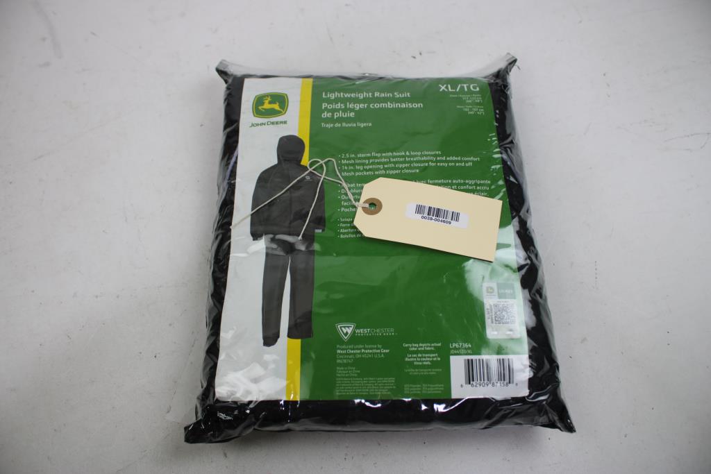 Lightweight Rain Suit Size XL