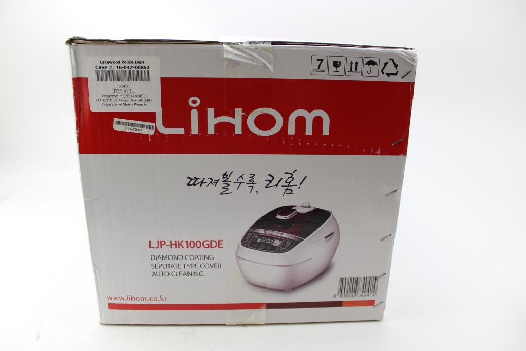 Lihom Jewelry Series Rose Wine Color IH Pressure Rice Cooker | Property ...