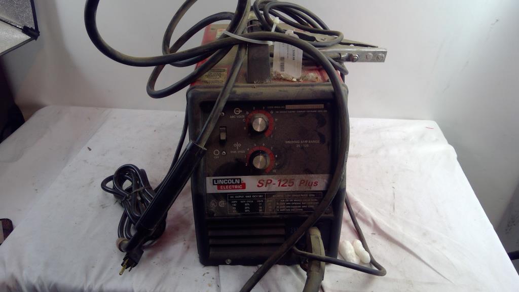 Lincoln Arc SP125 Plus Machine Property Room