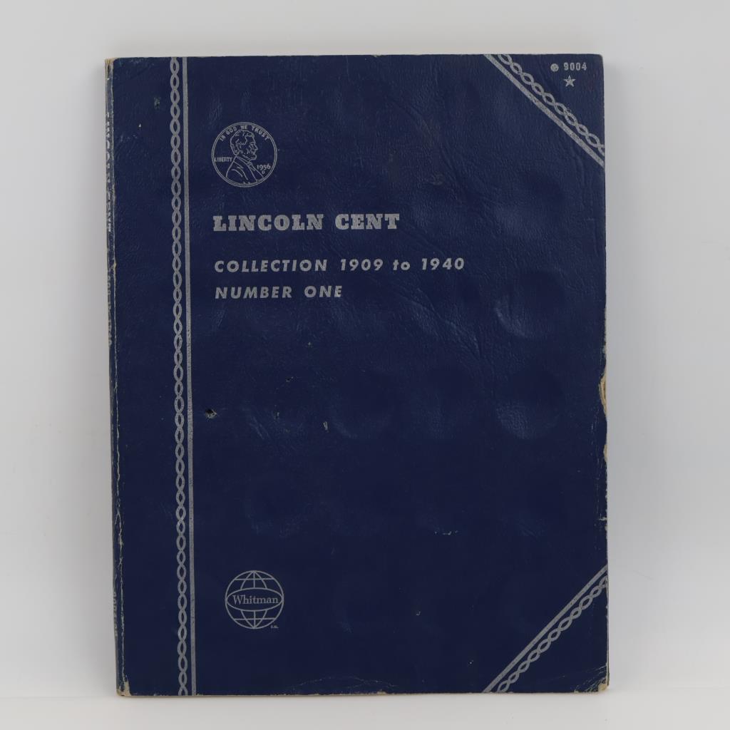 Lincoln Cent Collection Booklet, 15+ Pieces