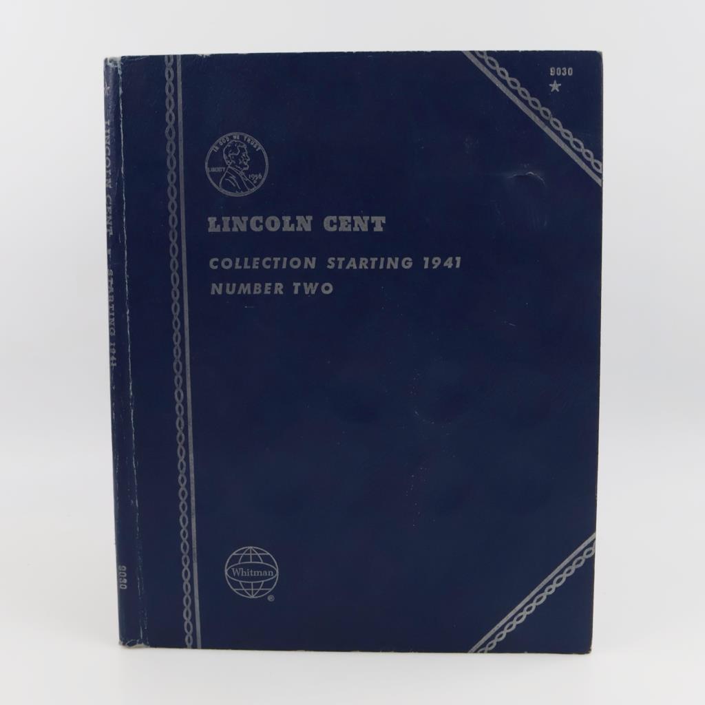 Lincoln Cent Collection Booklet, 65+ Pieces