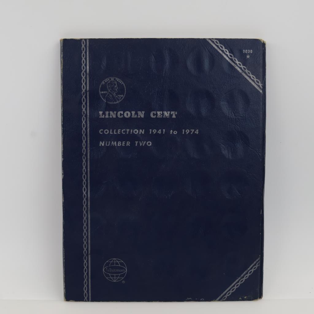 Lincoln Cent Collection Booklet, 65+ Pieces