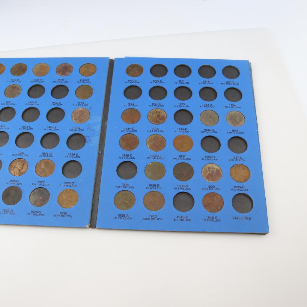 Lincoln Cents Collection Booklets, 100+ Pieces | Property Room