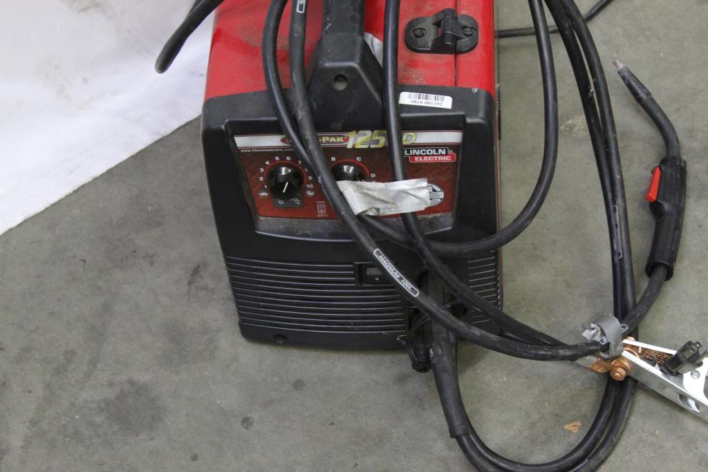 Lincoln Electric Weld Pak 125HD Welder Property Room
