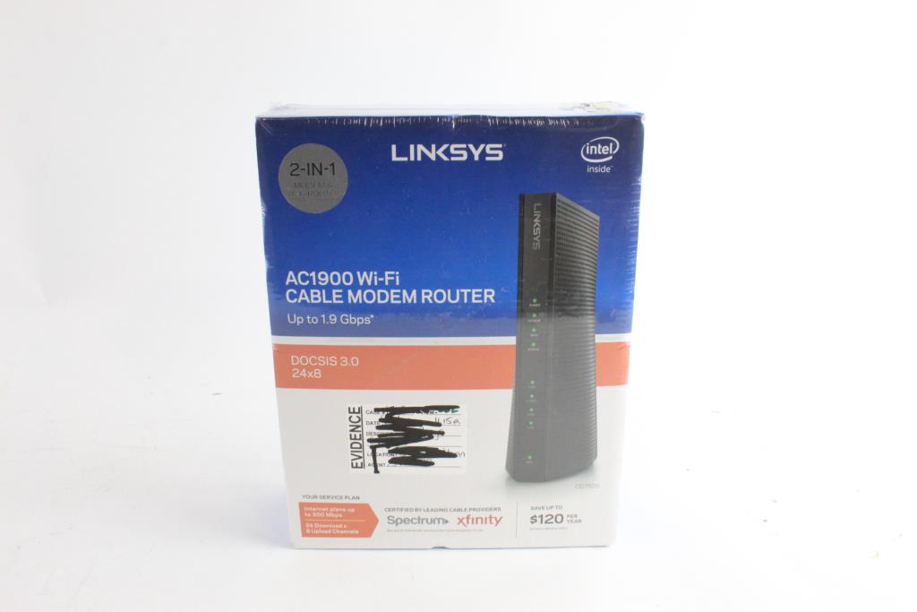 Linksys 2-In-1 Cable Modem & Wi-Fi Router | Property Room