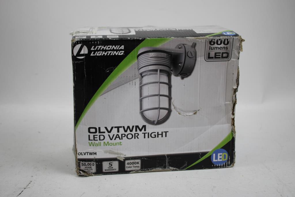 Lithonia Lighting LED 600 Lumens Vapor Tight Wall Mount