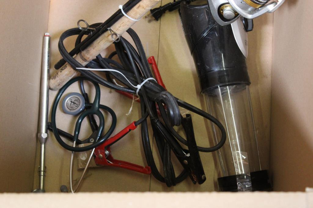 Living Solutions Blender, Ugly Stik Elite Fishing Pole+more Bulk Lot