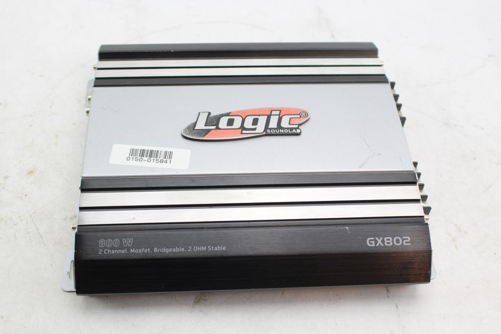 Logic Soundlab GX802 Amplifier Property Room