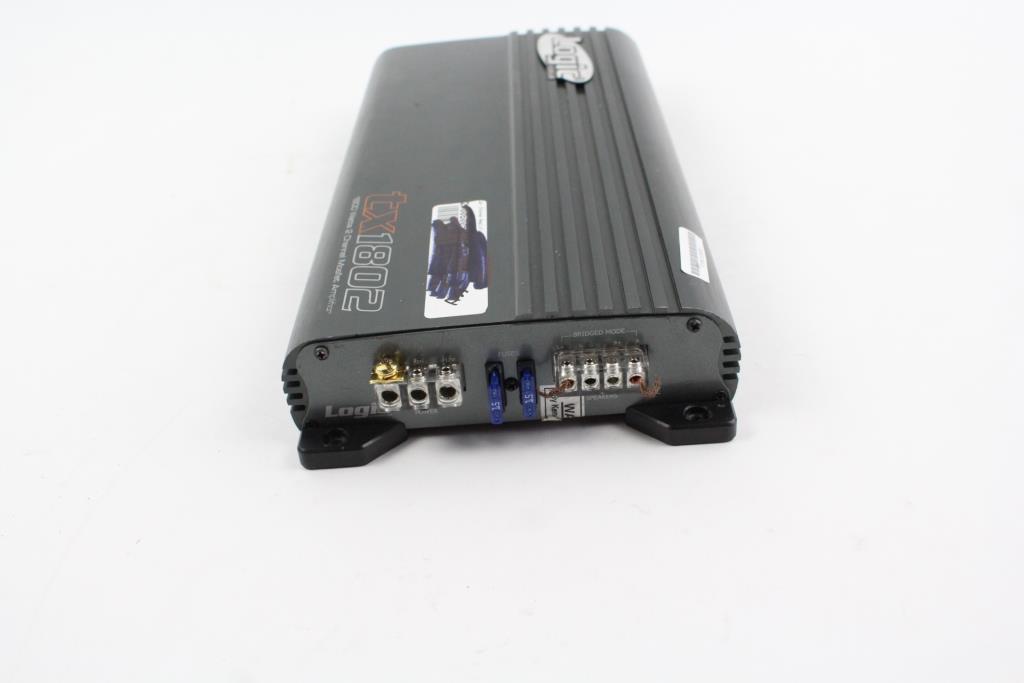 Logic Soundlab Tx1802 Amp Property Room