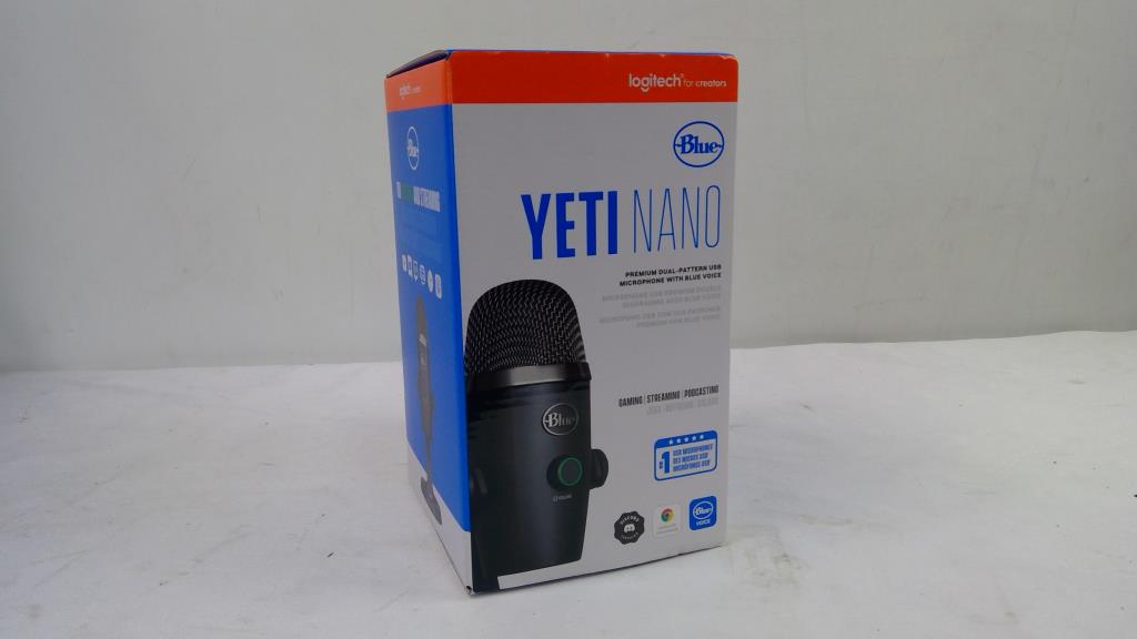 Logitech Blue Yeti Nano Premium USB Microphone