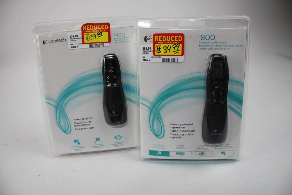 Logitech Professional Presenter Remotes, 2 Pieces