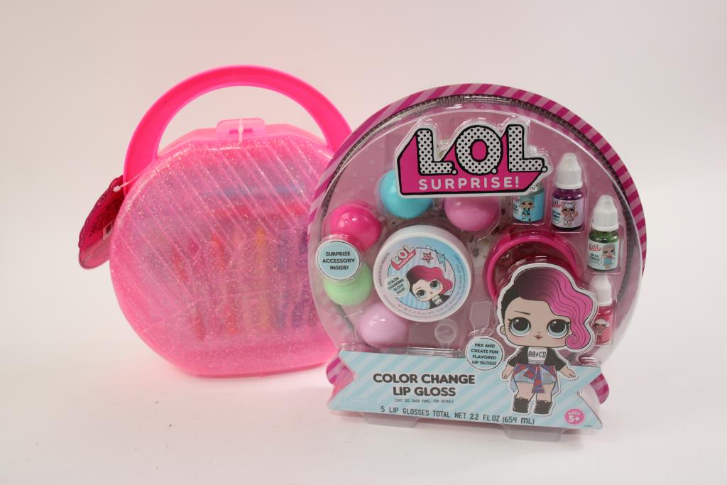 Lol Surprise! Color Change Lip Gloss And Surprise Creativity Set, 2 ...