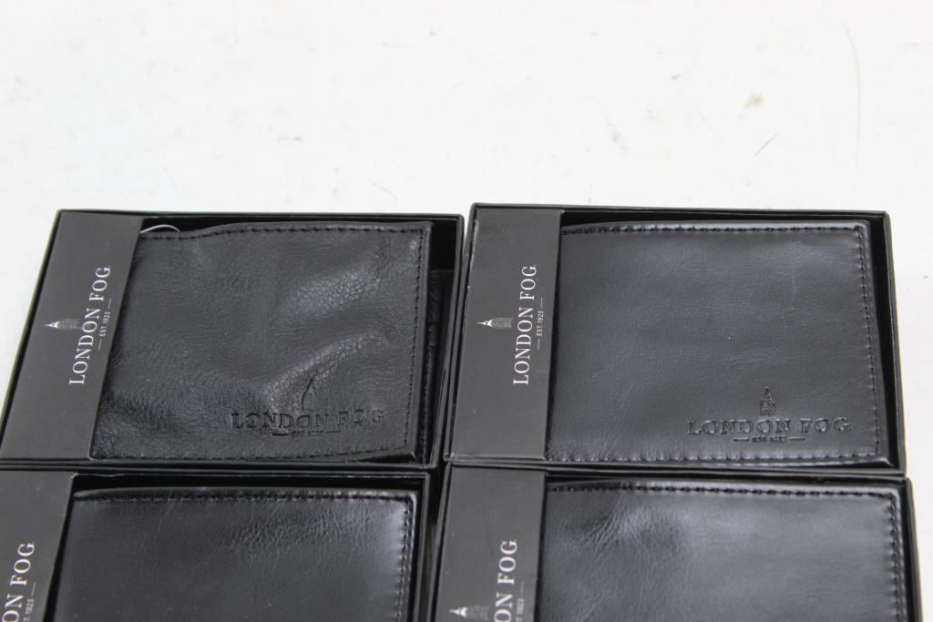 London Fog Mens Wallets, 5 Pieces Property Room