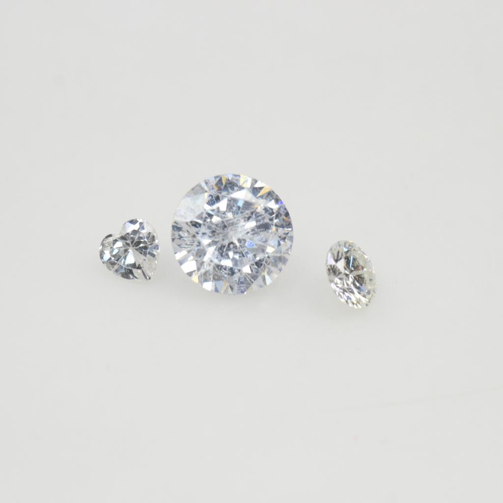 Loose Gemstones, 3 Pieces Property Room