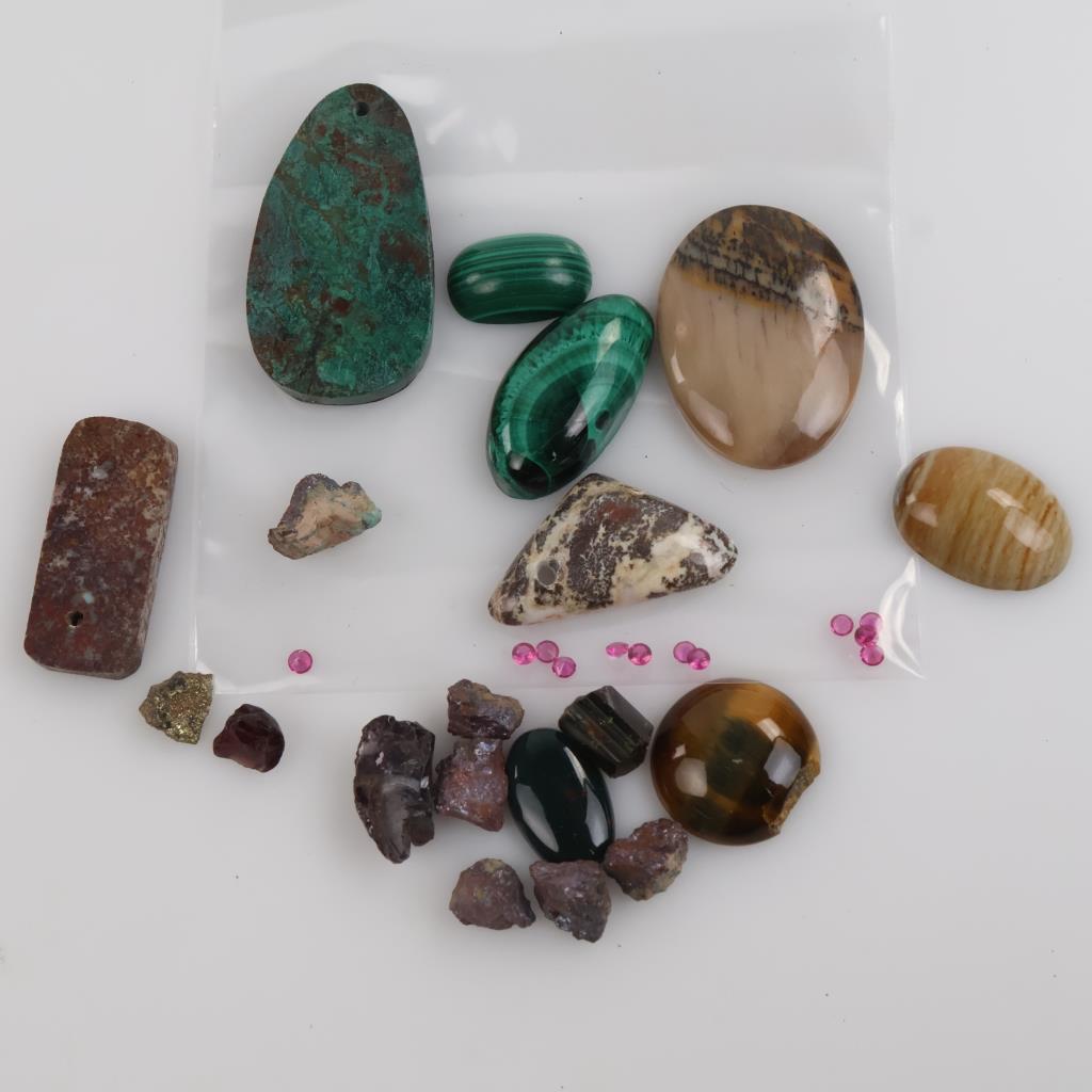 Loose Jewelry Craft Stones, 20+ Pieces