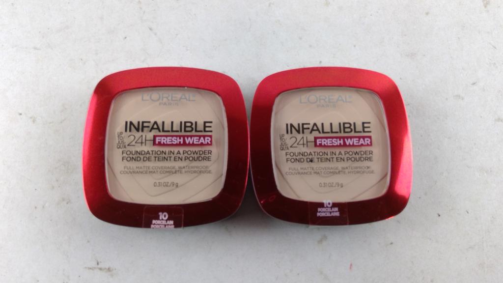 L'oreal Infaliable 10 Foundation Powder 2 Pieces