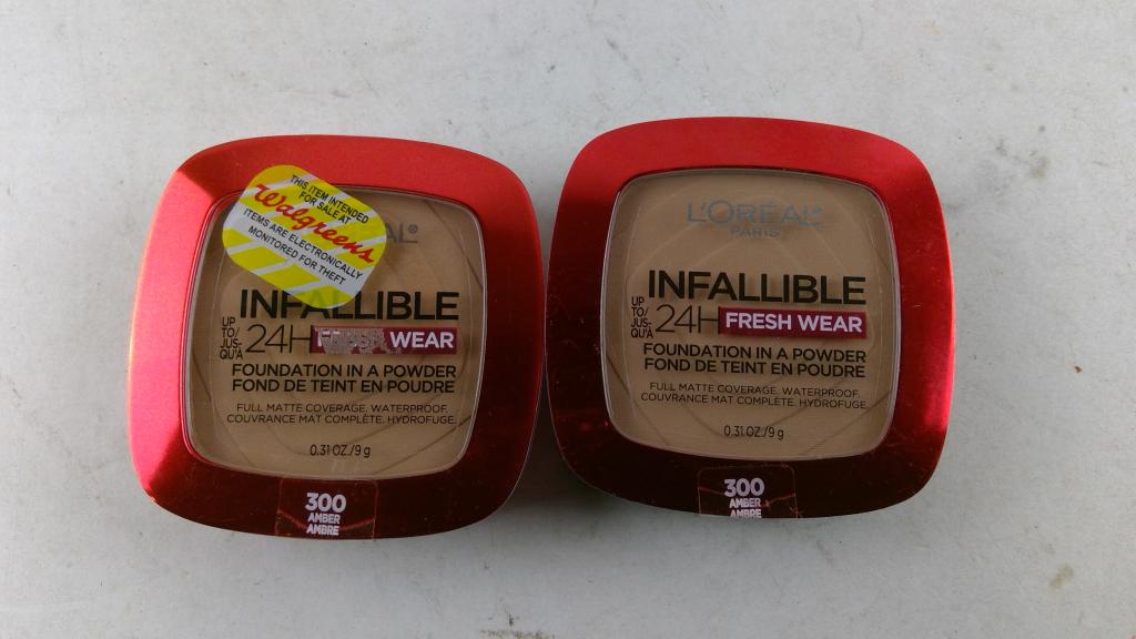 L'oreal Infalliable 300 Foundation Powder 2 Pieces