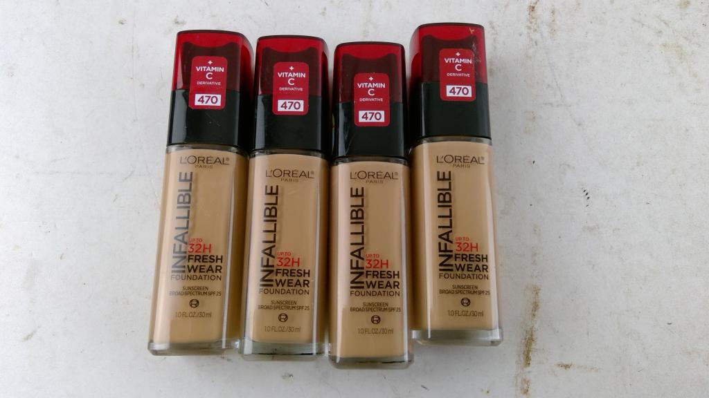 L'oreal Infallible Foundation 4 Pieces