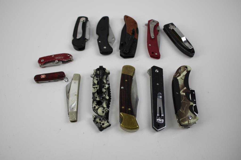 Lot Knives, 14 Pieces
