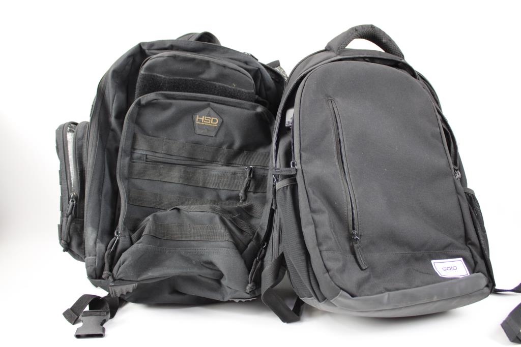 Lot Of 4 Backpack