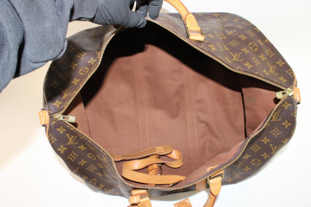 Louis Vuitton Duffle Bag Doublechecked By Entrupy Property Room