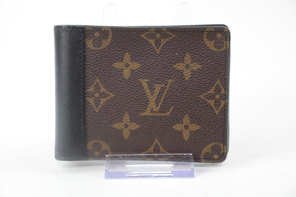 Louis Vuitton Monogram Macassar Multiple Wallet - Doublechecked By Entrupy